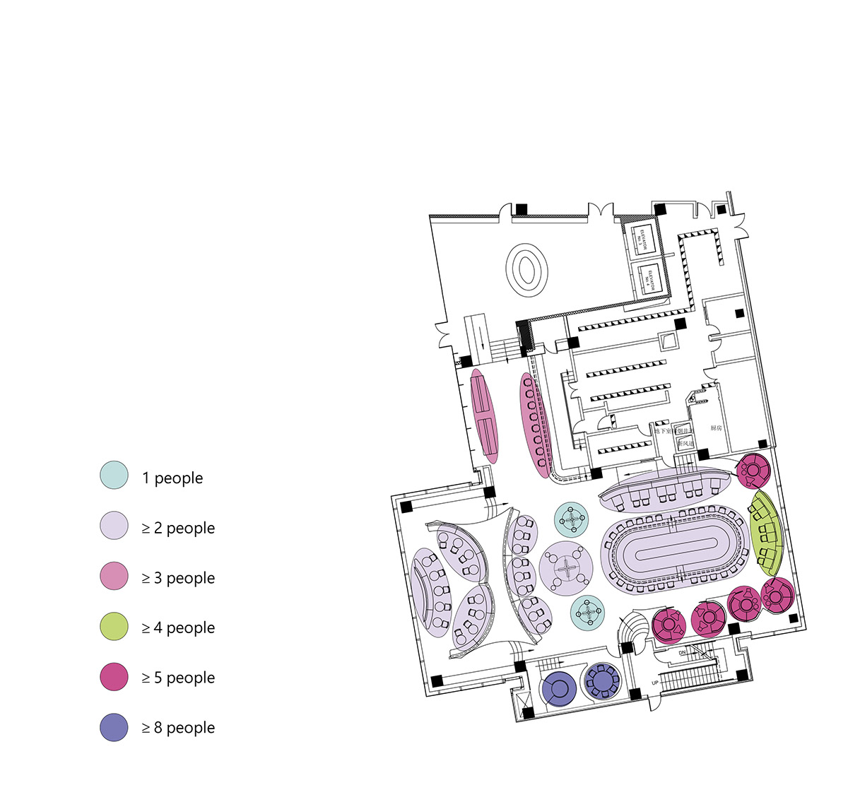 Various Associates creates retro-futuristic waiting hall in Shanghai