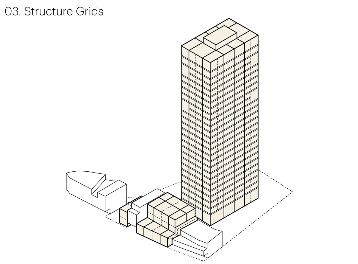 MVRDV creates a catalogue of cantilevers to go outside the box for residential tower in Tianmu
