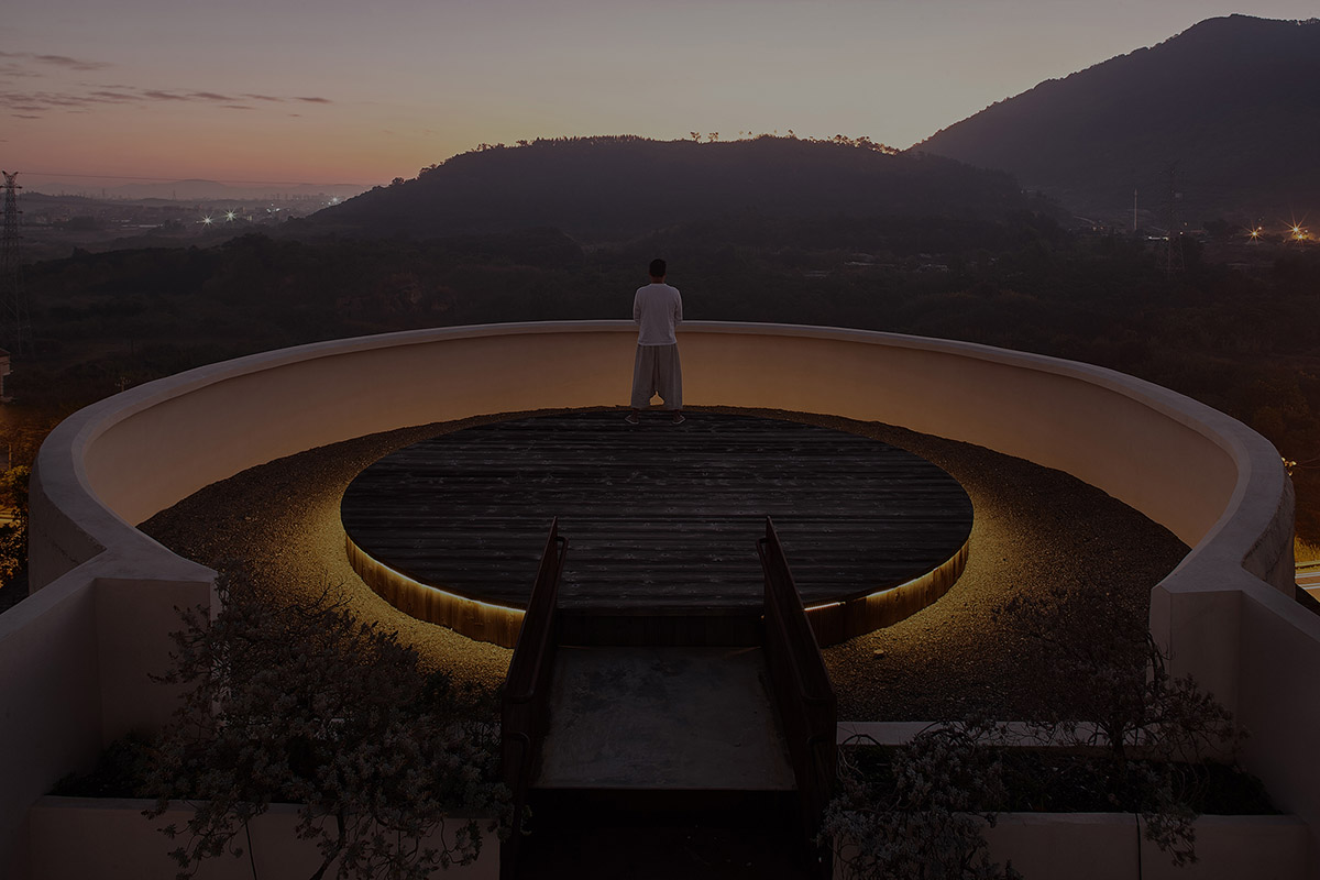 ZMY Design creates earth-toned interiors for a woodwork enthusiast’s house in Fujian, China