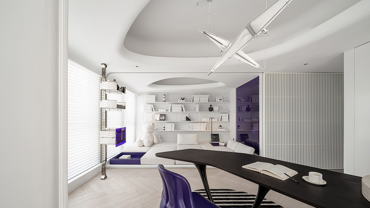 FREEFORM DESIGN completes apartment interior with fashionable and artistic look in China
