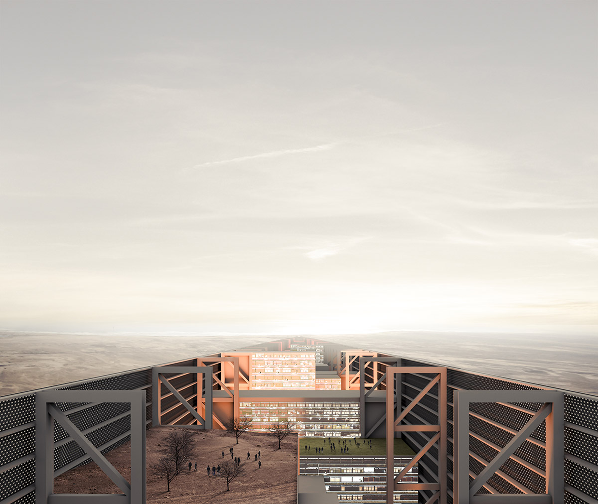 SKYHIVE Skyscraper Challenge winners rethink the 21st-century skyscrapers based on density