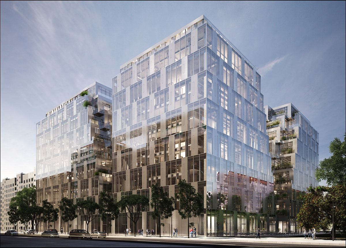 Jasper Architects transforms Berlin's old shopping mall into a glazed mixed-use office building