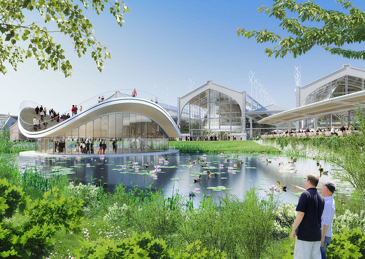 Vincent Callebaut Architectures proposes new mixed-use eco-neighborhood in Belgium