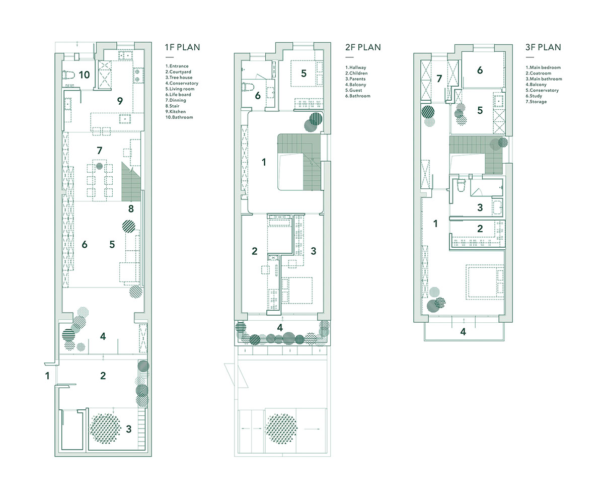 RIGI Design renovates Shanghai's historic house with punched holes and white colour palette