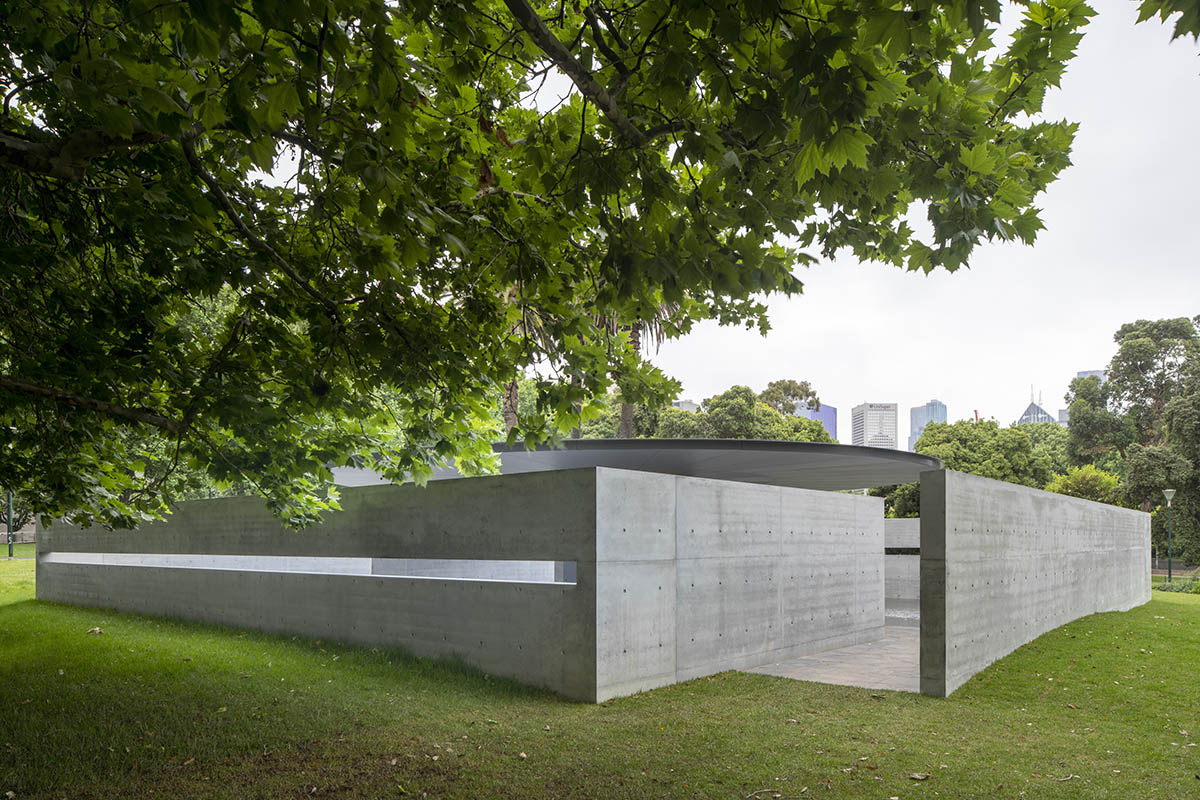 Tadao Ando unveils MPavilion creating