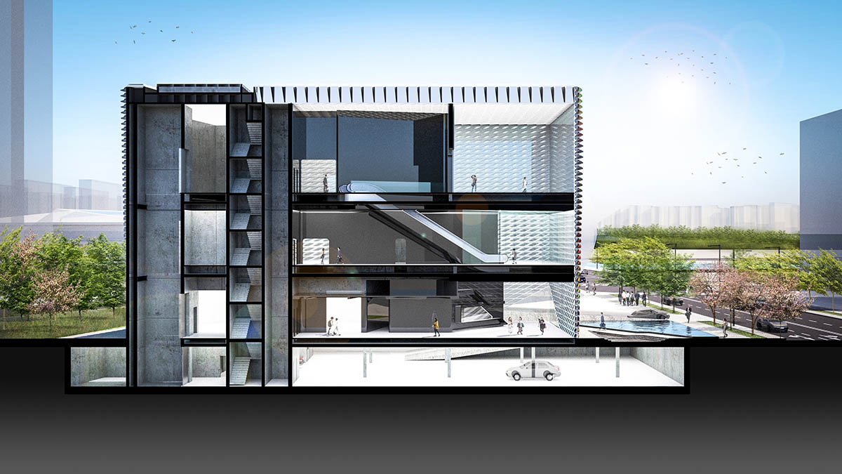 AIDIA STUDIO unveils design for Seoul Photographic Art Museum that features prismatic facade