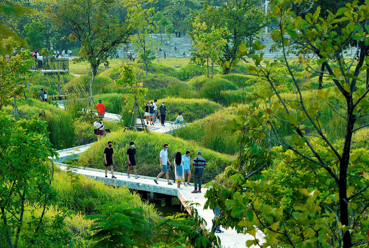 Landscape Of The Year 2023 Award goes to Benjakitti Forest Park at WAF 2023