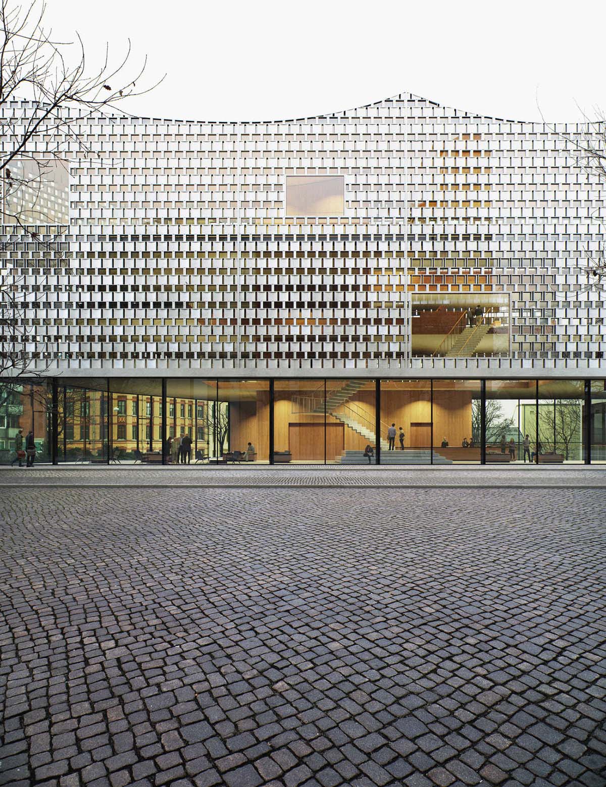Dorte Mandrup Arkitekter designs perforated culture house and library in Karlskrona