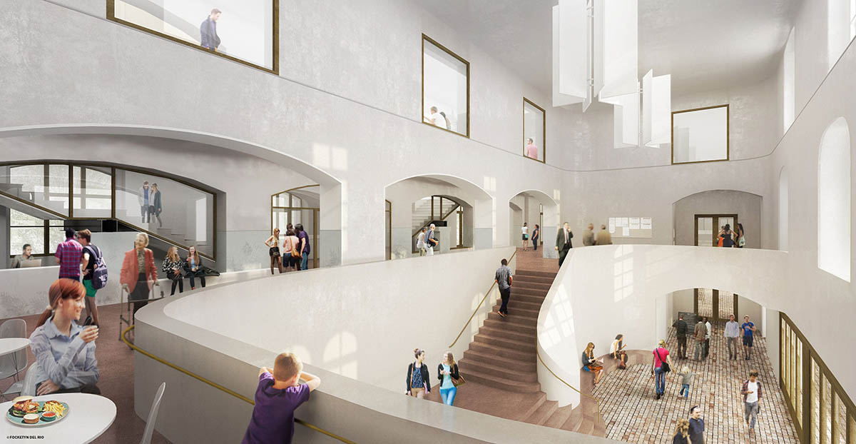 Focketyn del Rio Studio converts a previously defunct building into a new cultural center in Basel