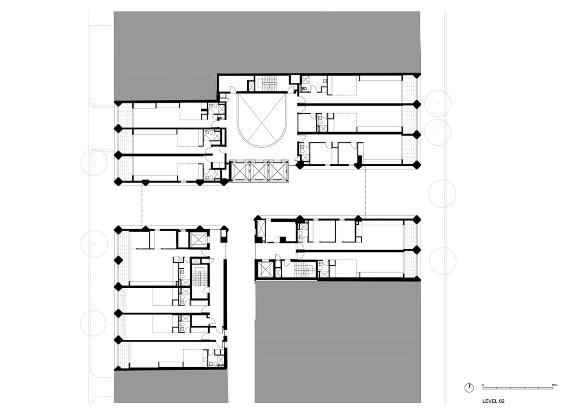 Koichi Takada Architects creates a sculpted form made of hand-brick material for new tower in Sydney