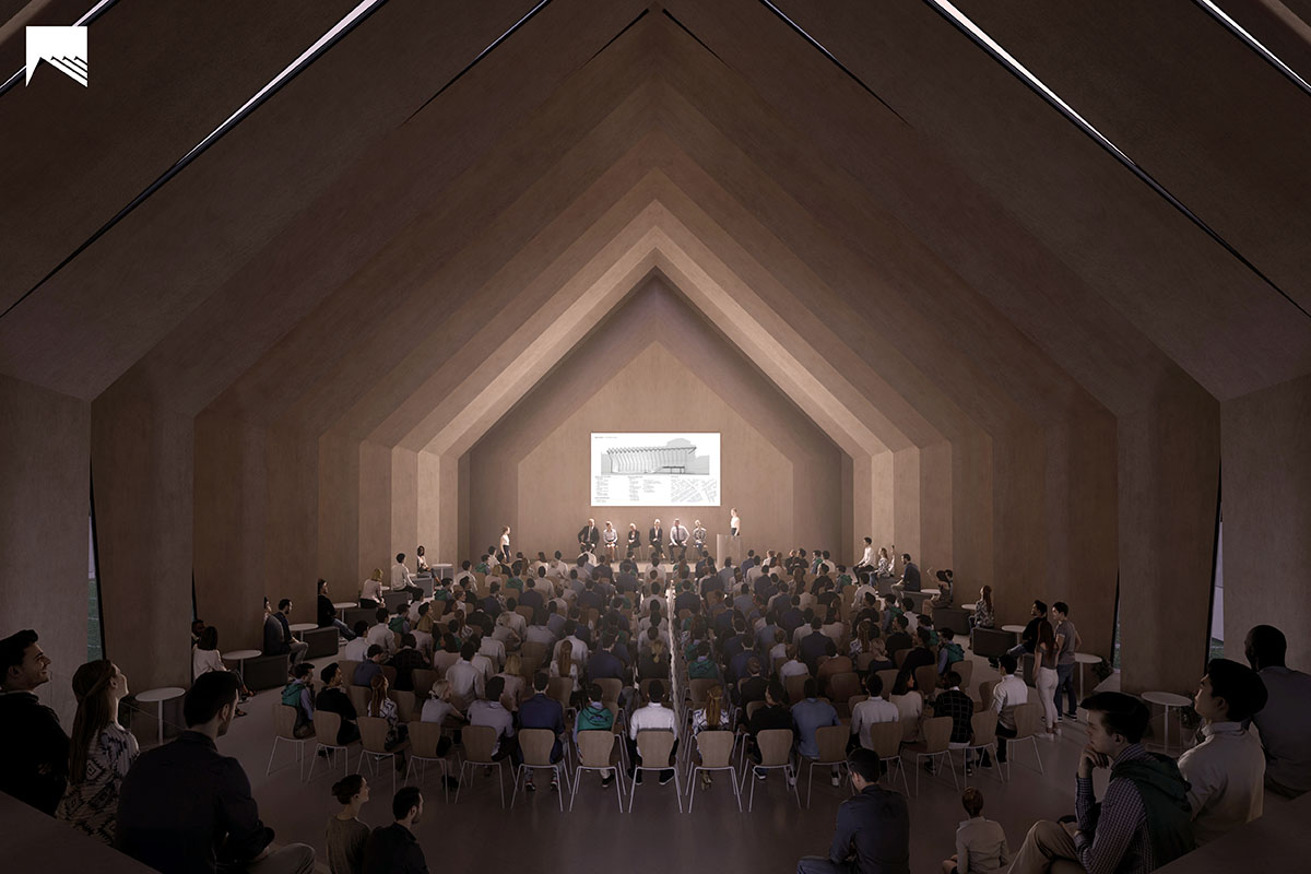 MIT Research Scientist John Klein created mass timber building prototype for shared communal spaces