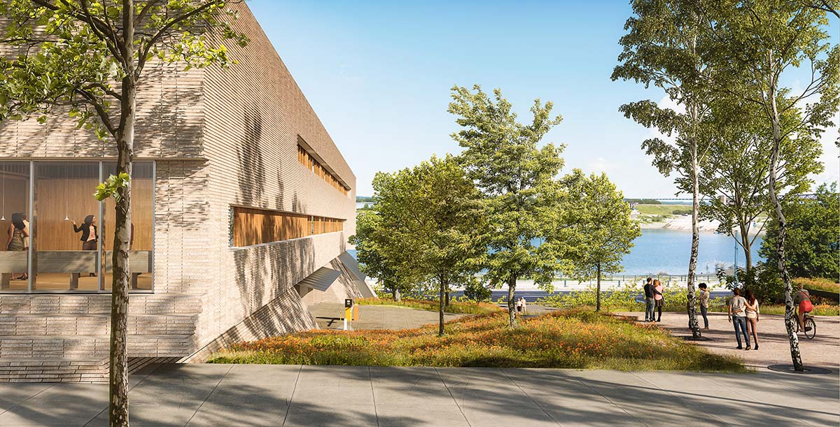 New renderings and construction updates released for Memphis Brooks Art Museum in Mississippi