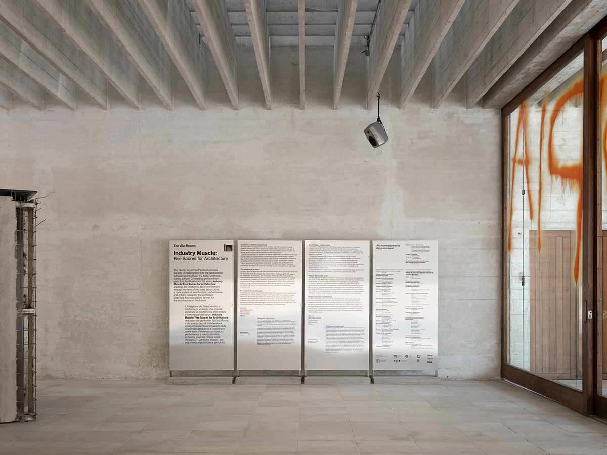 Nordic Countries Pavilion examines modern architecture through the lens of transbodies