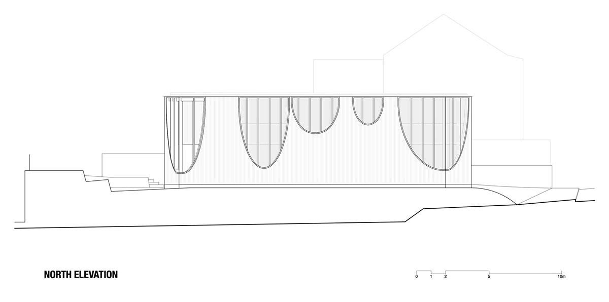 Chenchow Little Architects creates arched cut-outs for residence referencing to old Victorian houses