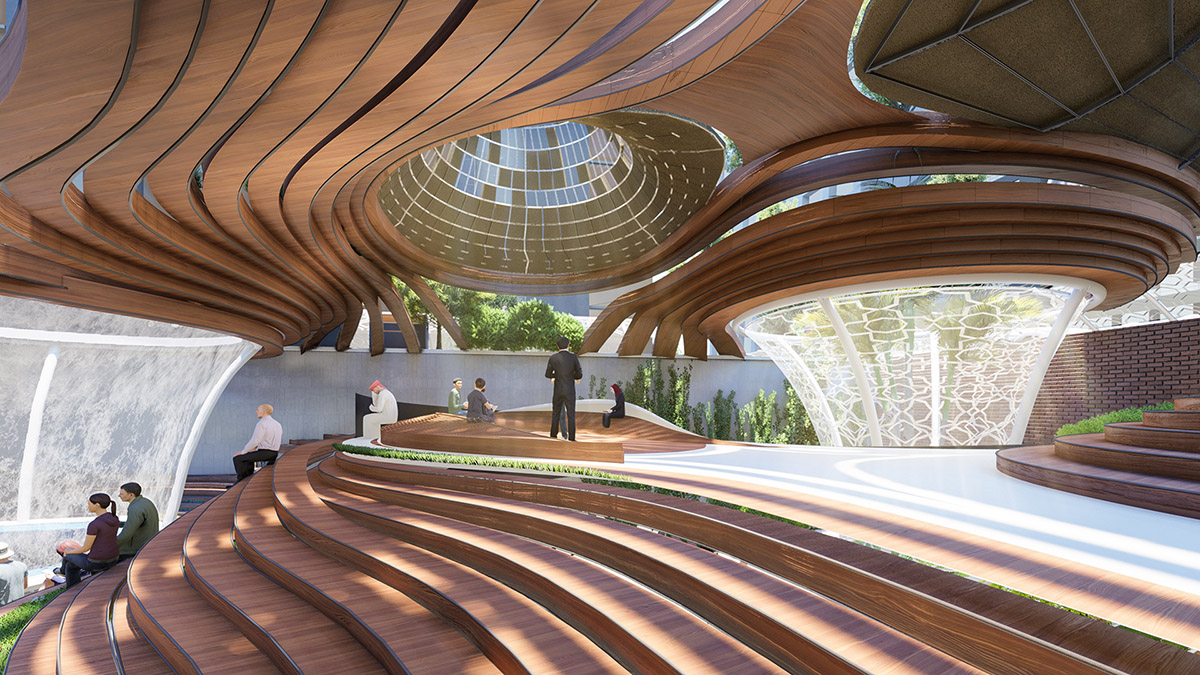 Reparametrize Studio re-generates smart outdoor urban spaces for extreme climates in Abu Dhabi