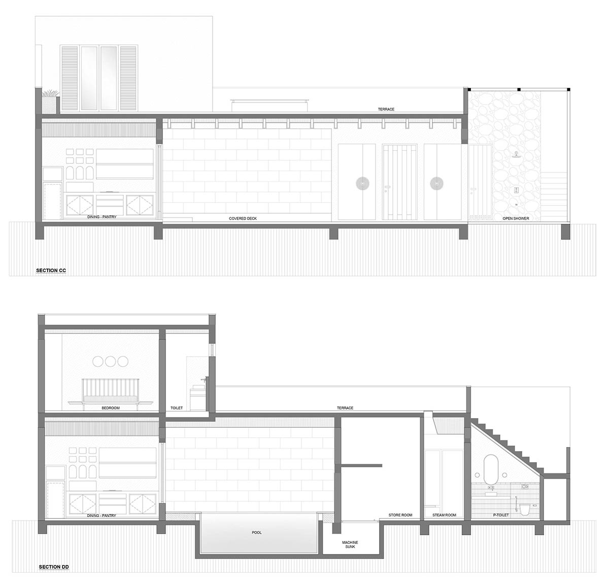 Studio Dashline maakt Terra Casa met minutieuze details om te ontsnappen aan de chaos van het stadsleven 