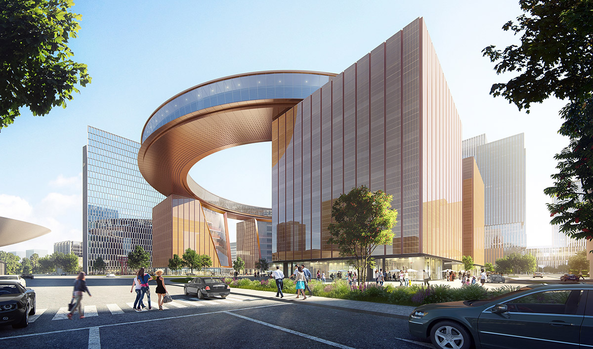 Ennead Architects reveals design for new Shanghai Lingang Special Area Masterplan