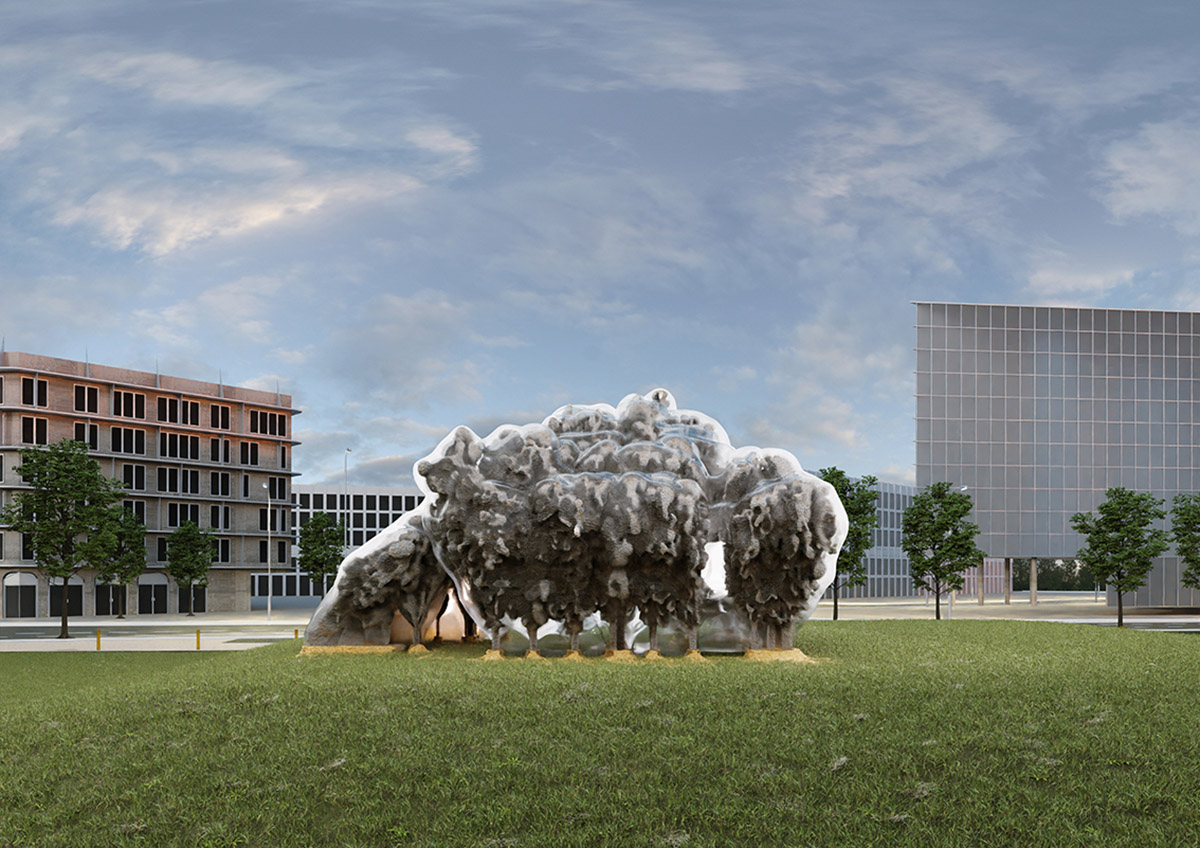 Simulaa and Natalie Alima's TAB 2022 project solves dualities between erosion and emerging form