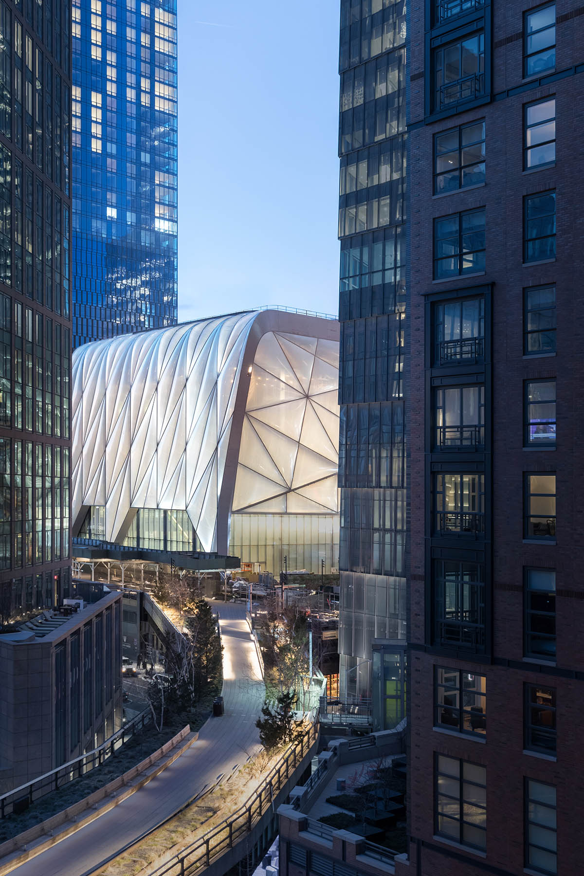 DS+R's telescopic arts center The shed opens at New York's Hudson Yards