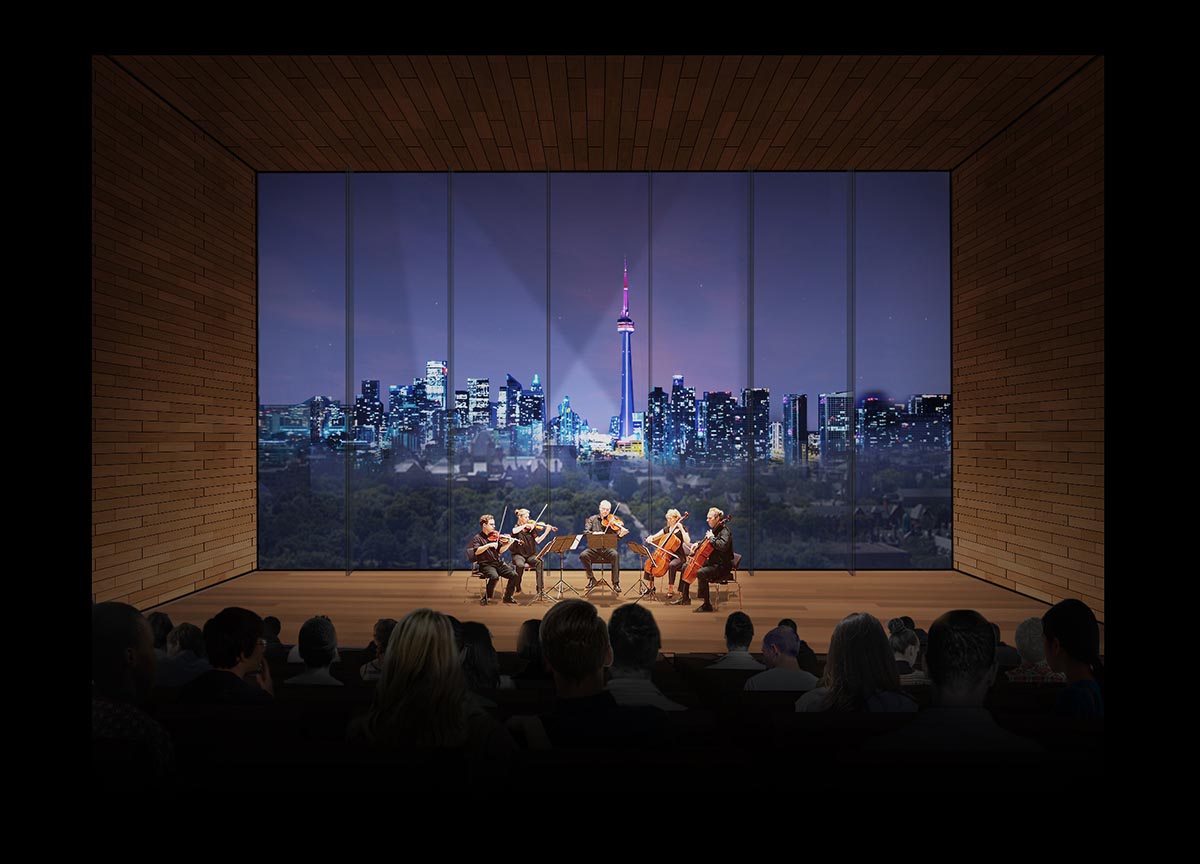 DS+R unveils design for golden building at University of Toronto