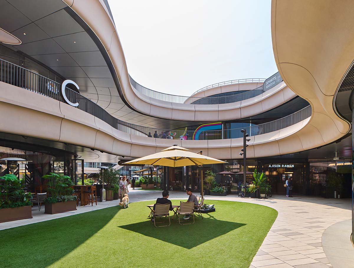 Zaha Hadid Architects completes a new community sports and leisure hub in Hong Kong