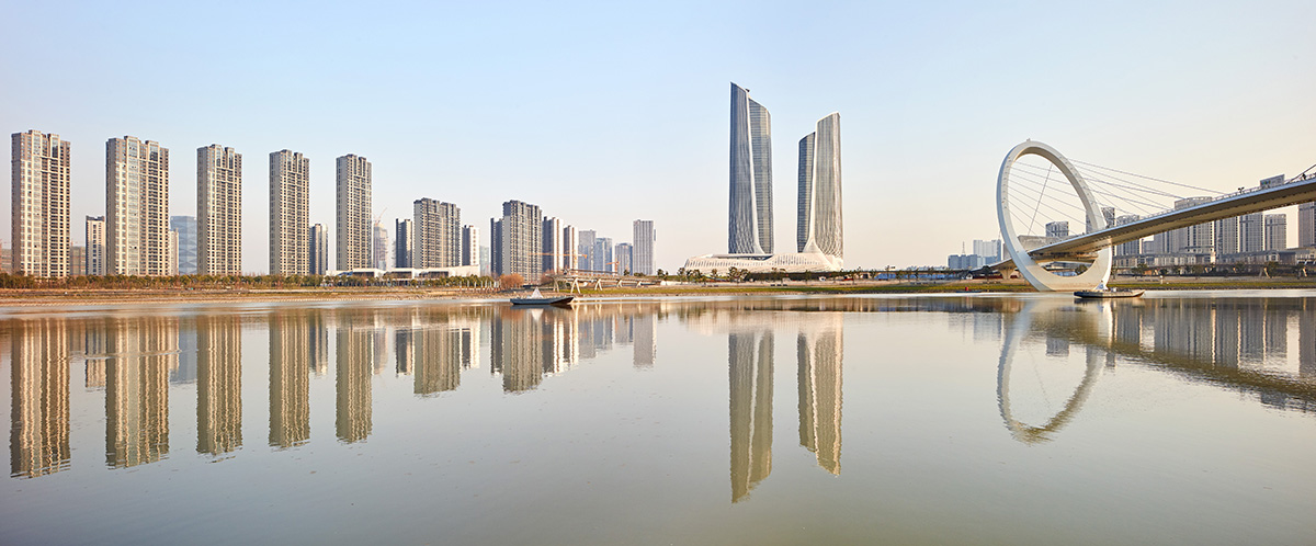Zaha Hadid Architects completes Nanjing International Youth Cultural Centre in China