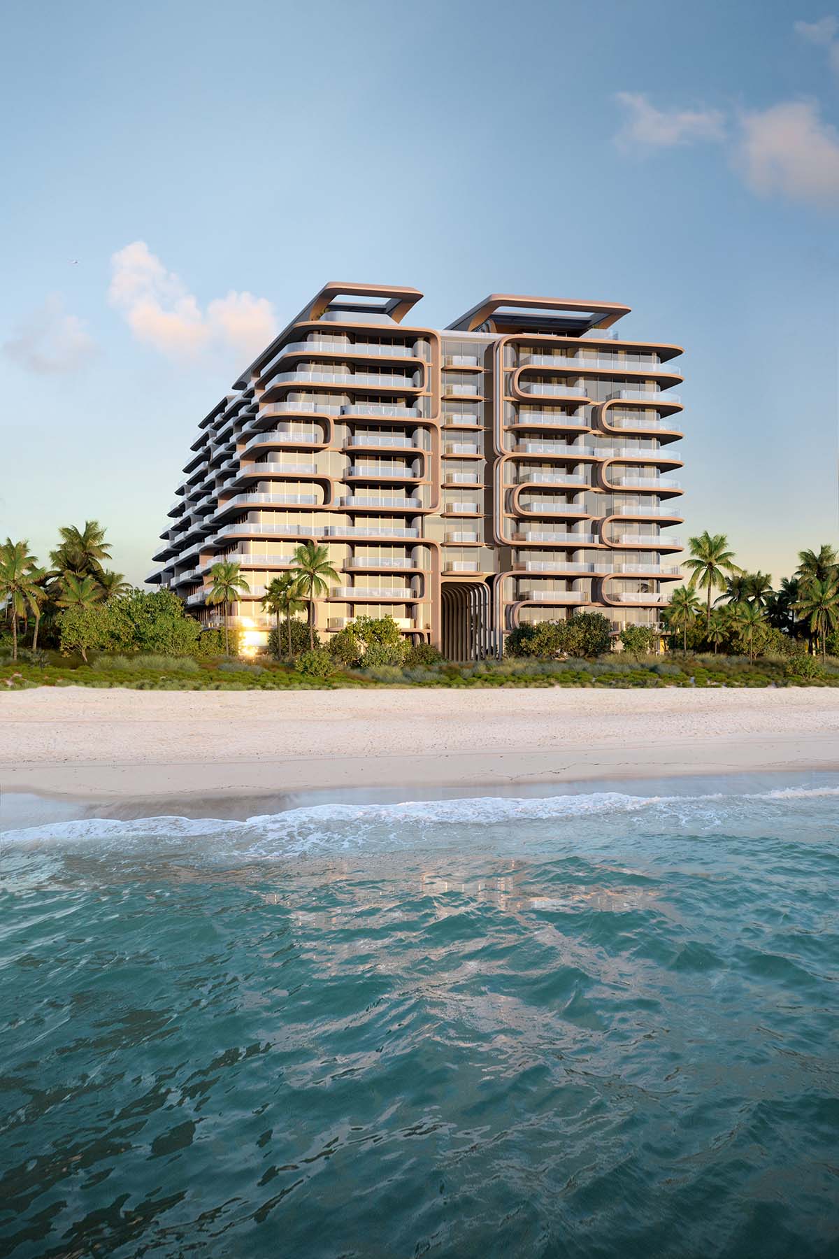 Zaha Hadid Architects receives foundation permit for the Delmore Residences in Florida 