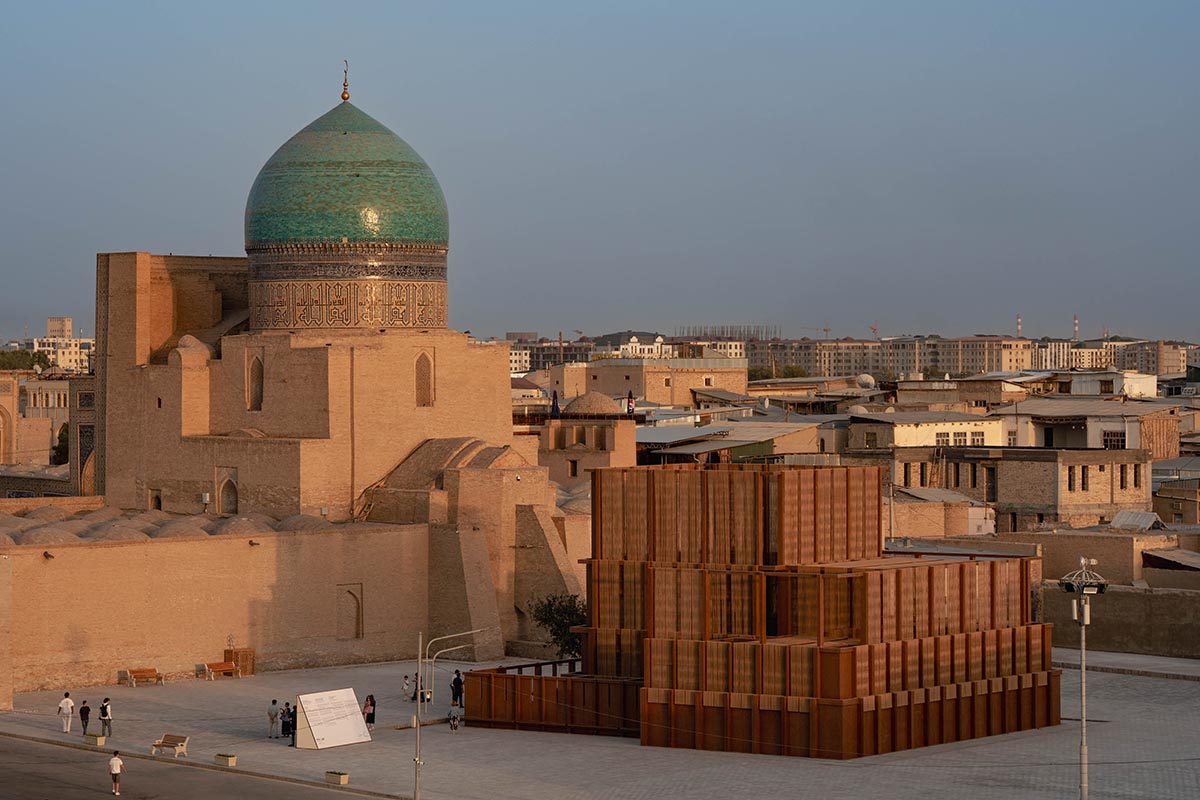 EAST Architecture brings AlMusalla installation to the Bukhara Biennial in Uzbekistan