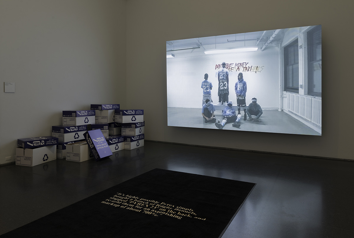 Virgil Abloh’s first solo exhibition