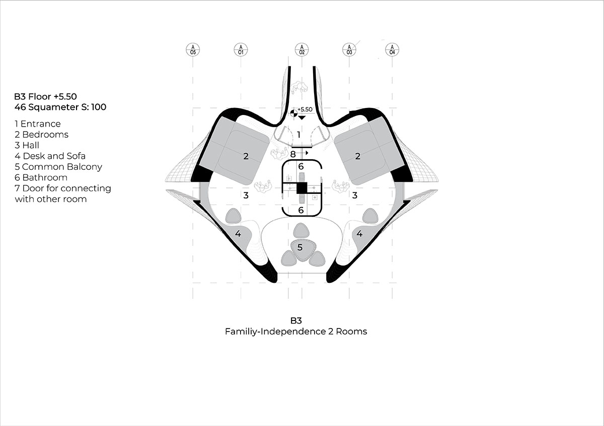 MASK Architects designs world's first exosteel modular prefabricated living houses in Sardinia 