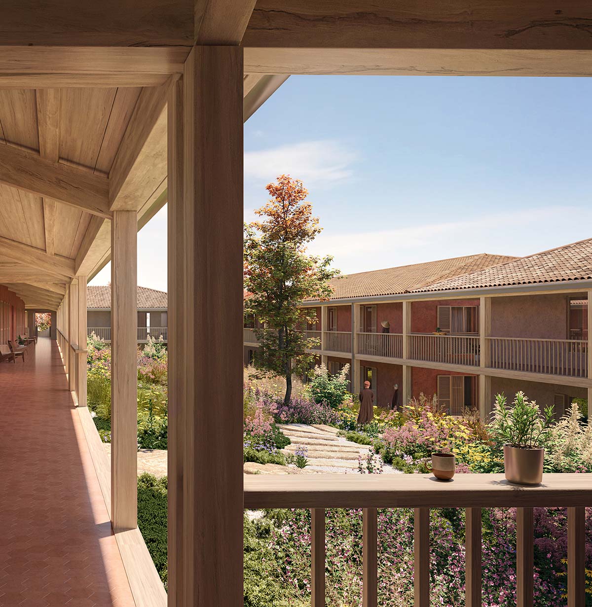 MVRDV collaborates with Plum Village for eco-conscious design to create a sustainable serenity 