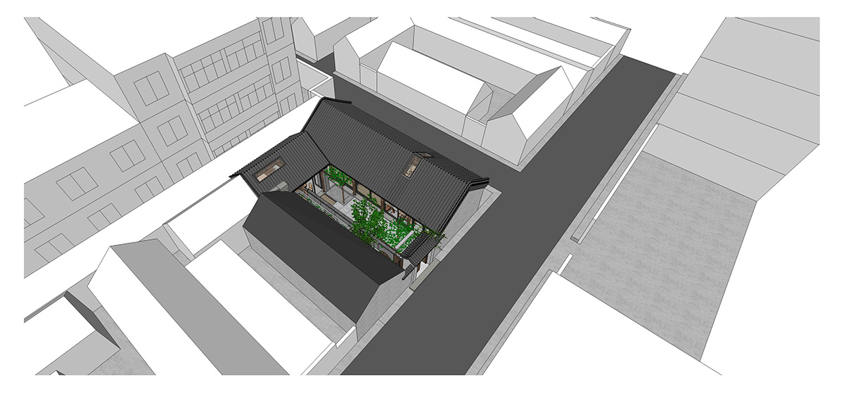 Days in YARD Studio renovates Beijing's old Hutong houses with new courtyard arrangement