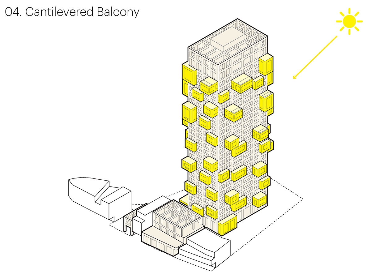 MVRDV creates a catalogue of cantilevers to go outside the box for residential tower in Tianmu