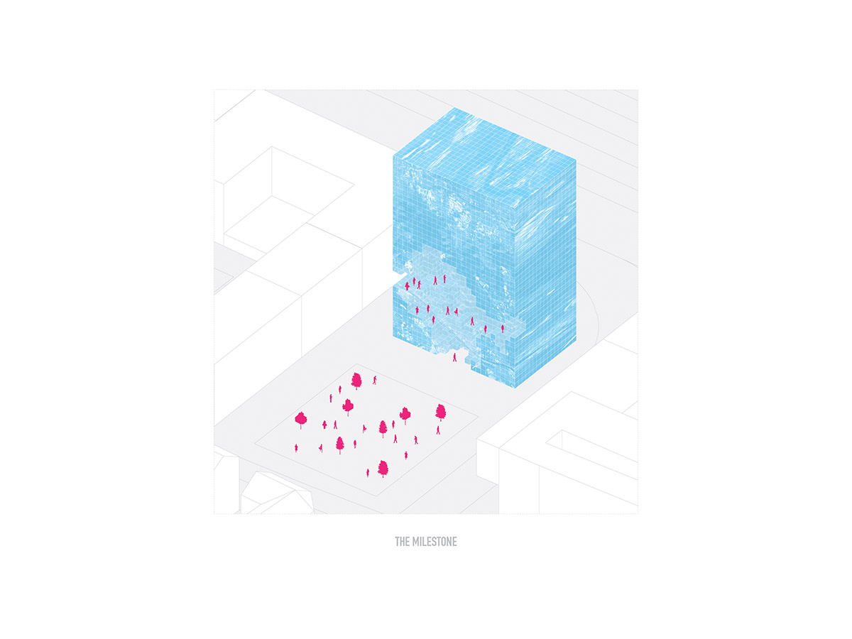 MVRDV’s mega-crystallized mixed-use tower will map the history of Esslingen on its interactive facade