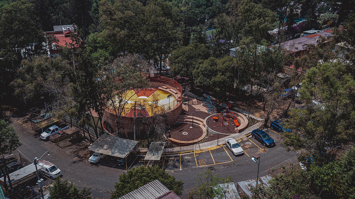 AMASA Estudio turns an abandoned ravine into an accessible and lively park in Mexico City