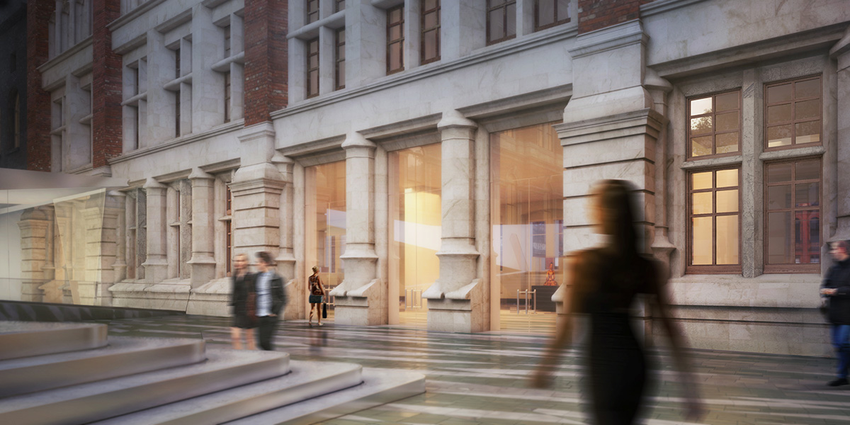 AL_A creates world’s first porcelain courtyard for Sackler Gallery at V&A - set to open on June 30