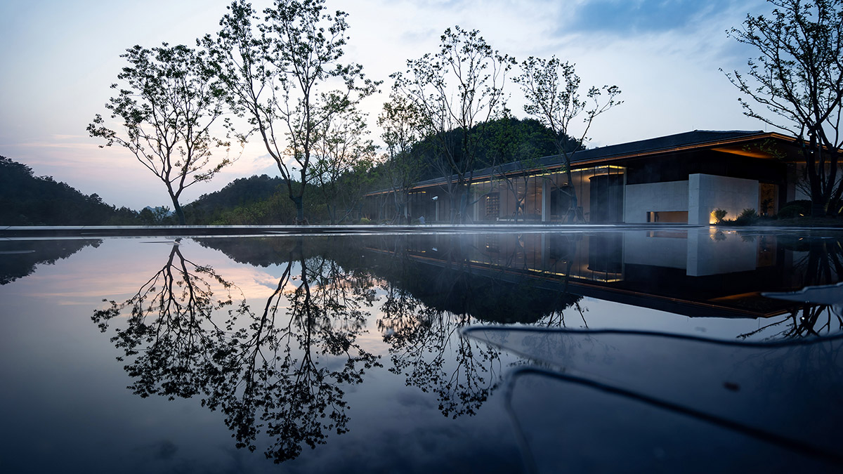 ONE-CU Interior Design Lab completes interiors of Guiyang Vanke - Guanhu Sales Center in China