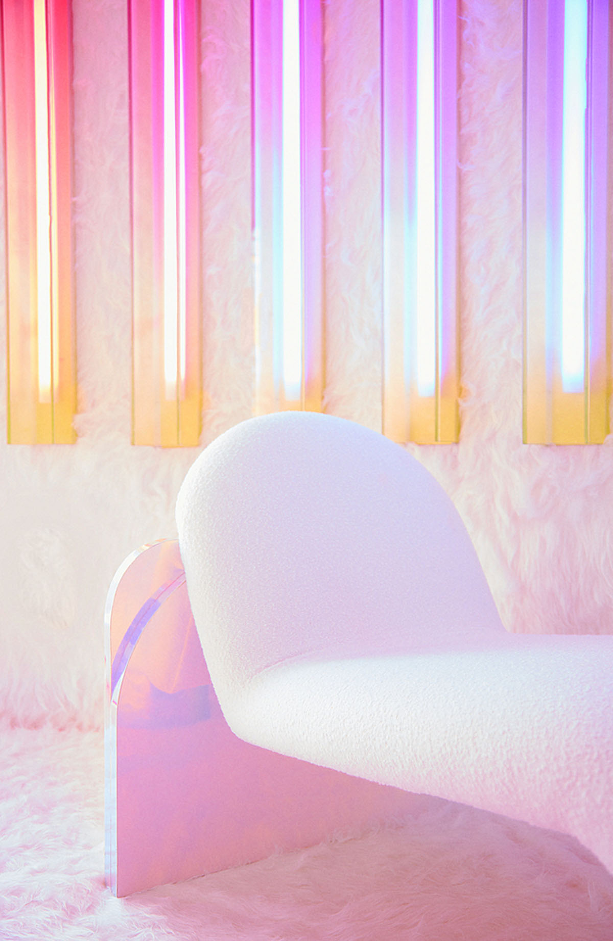 Patricia Bustos Studio creates fully pinkish utopian interior for Metanoia Installation in Madrid