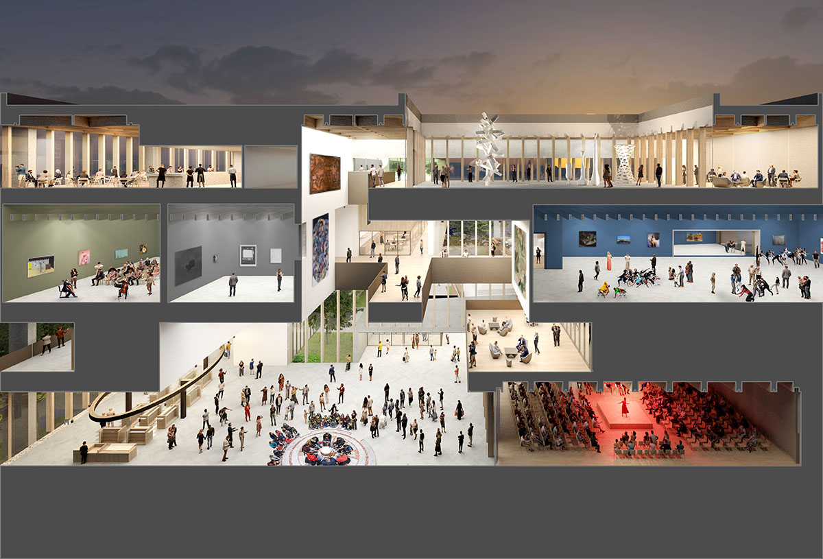 Adjaye Associates, MVRDV, Toshiko Mori among the finalists for Portland Museum of Art's expansion