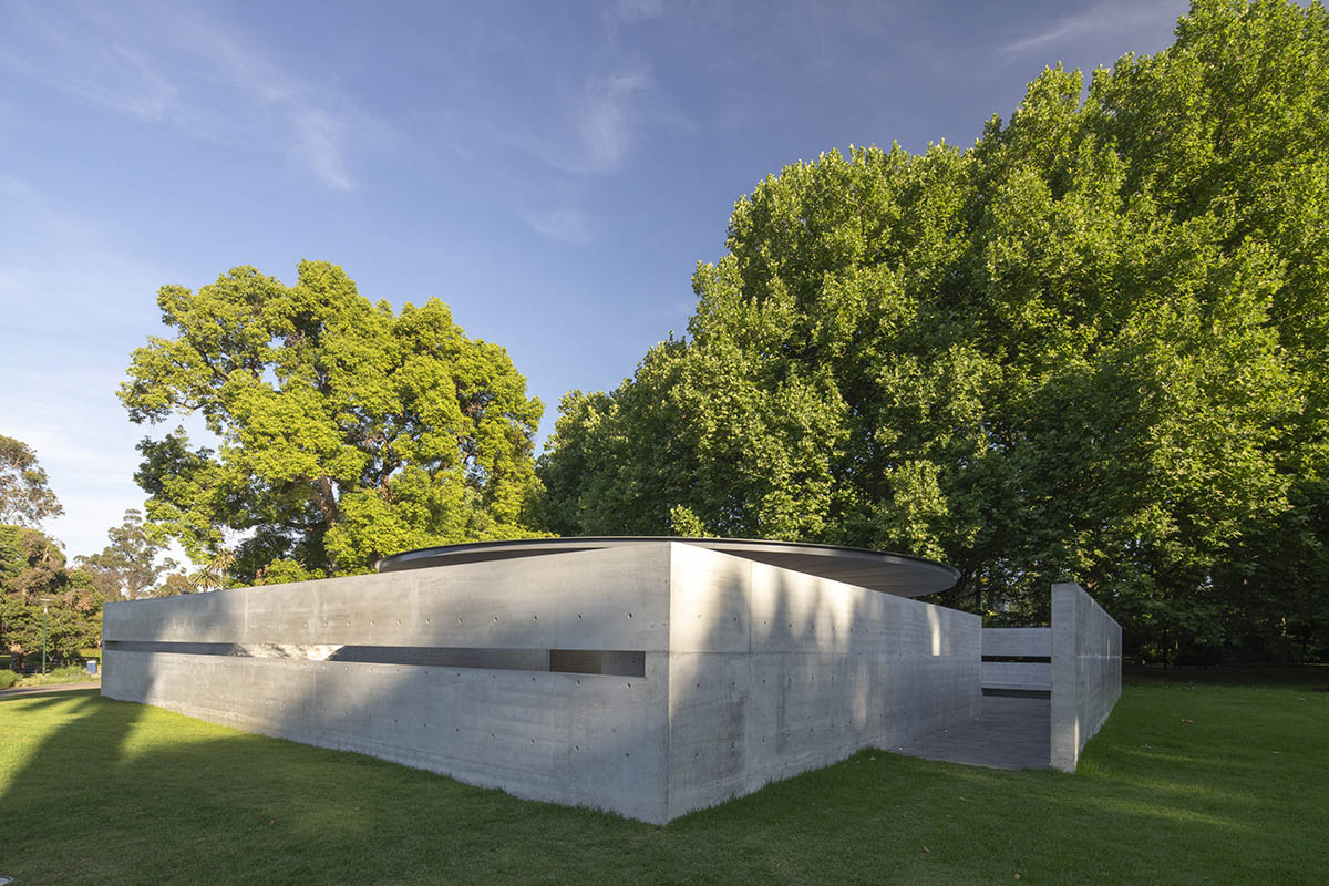 Tadao Ando unveils MPavilion creating