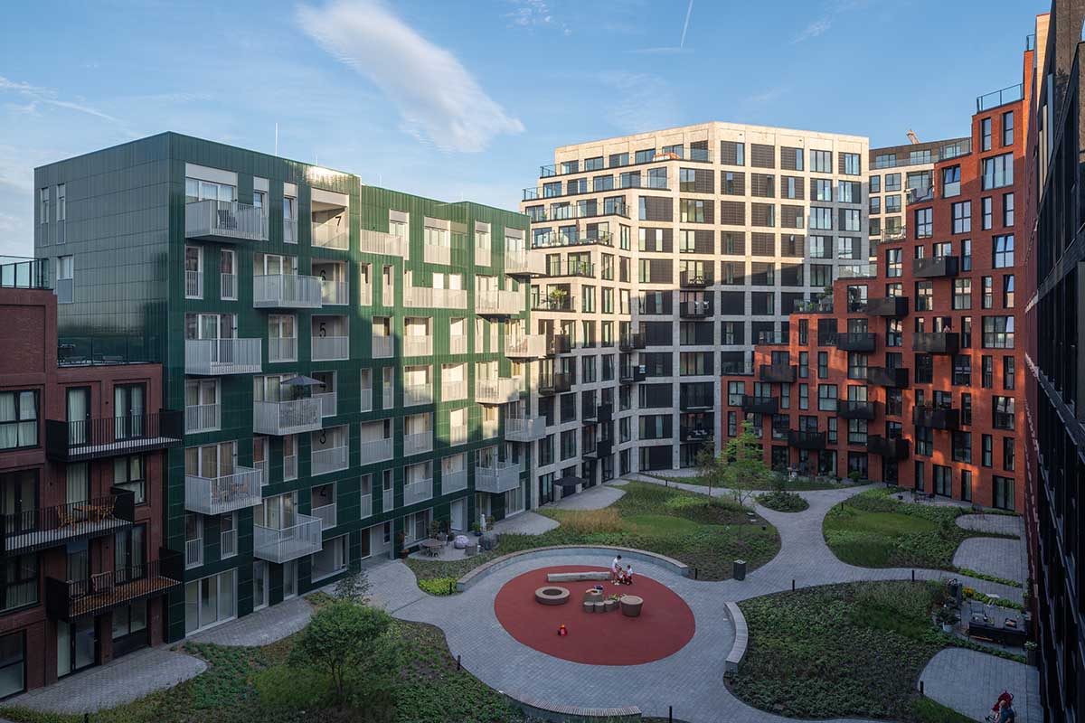 Barcode Architects completes first residential block in Hyde Park masterplan in Hoofddorp