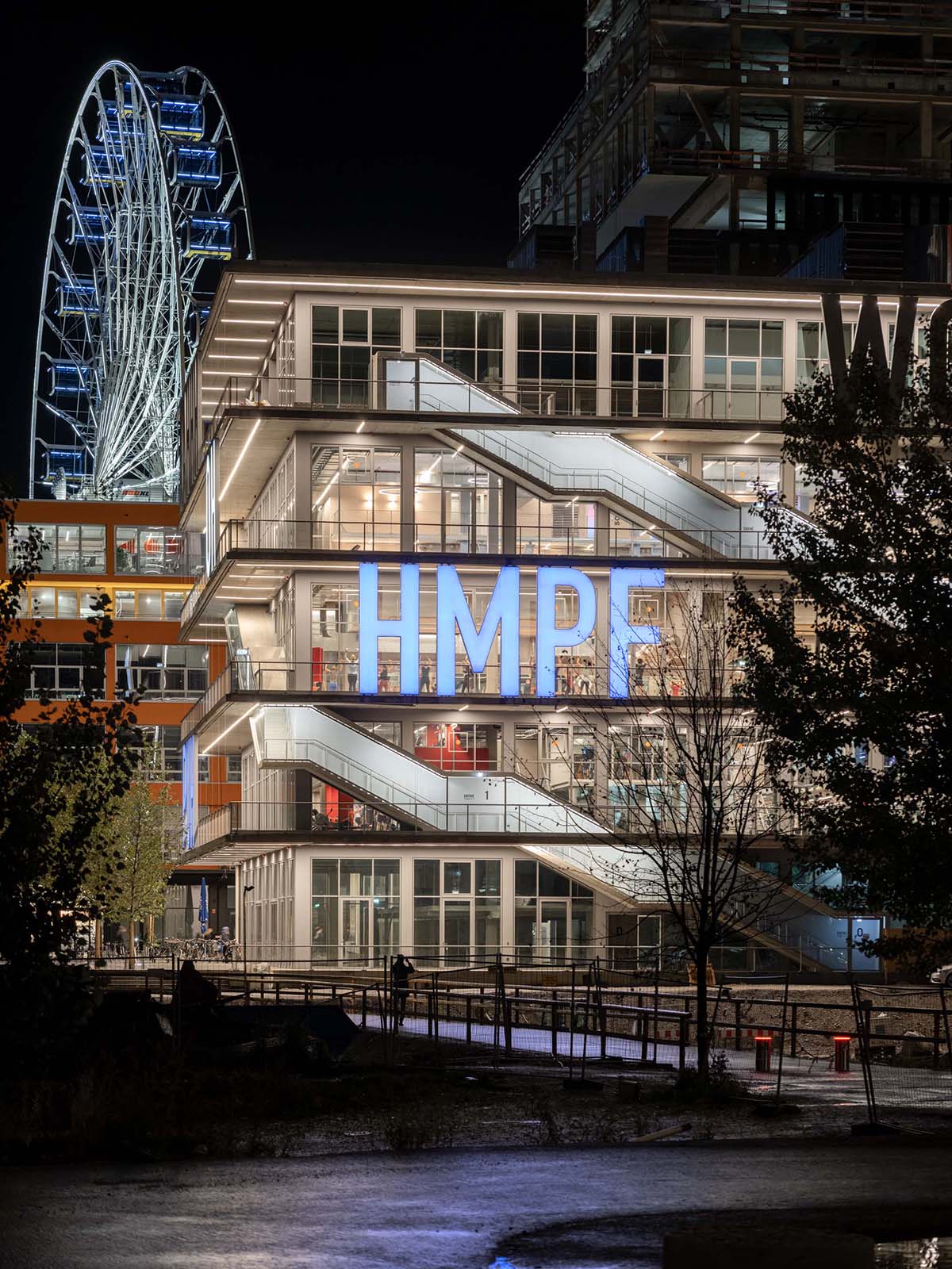 MVRDV's WERK12 building in Munich features expressive art façade addressing to German comics