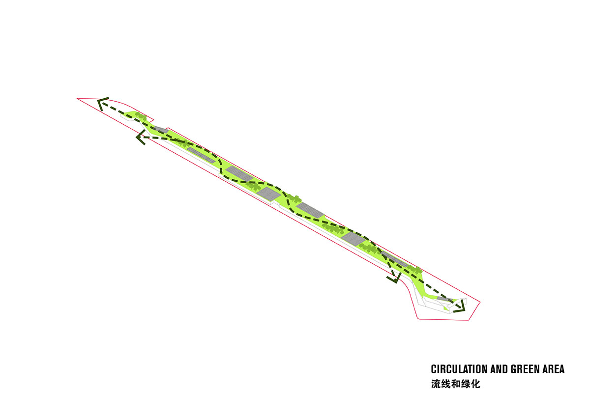 Crossboundaries converts old unused rooftop into a 1.2-km-long recreational urban strip in Shenzhen