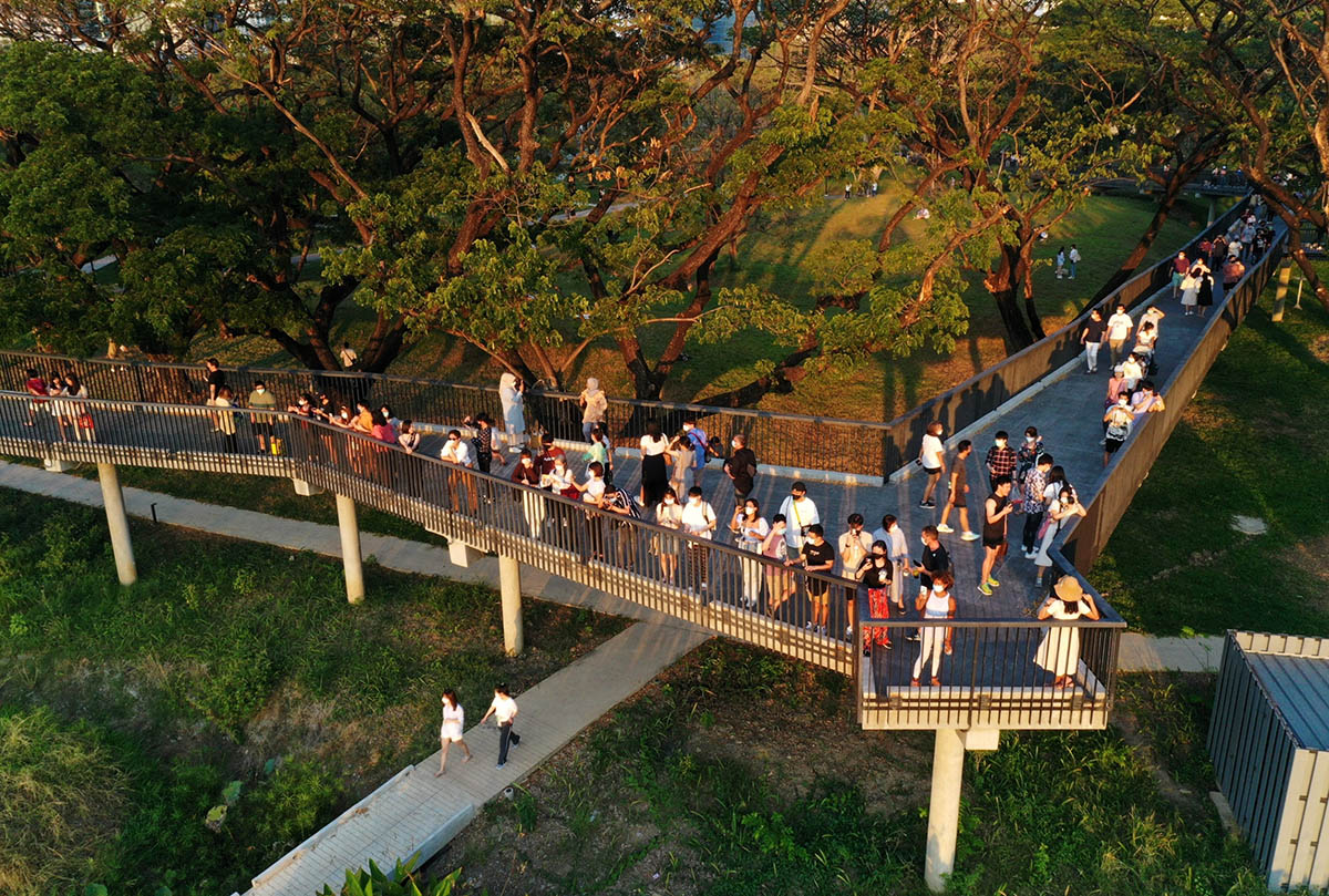 Landscape Of The Year 2023 Award goes to Benjakitti Forest Park at WAF 2023