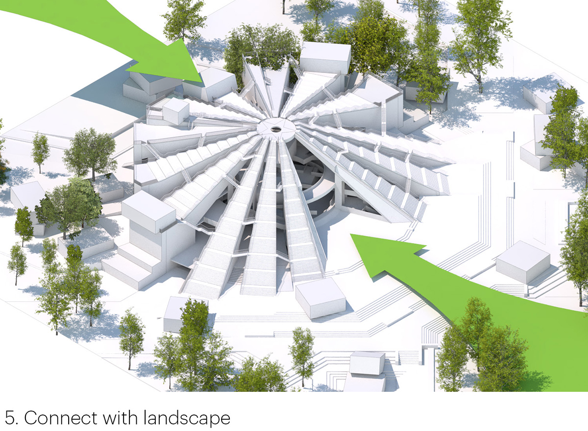 Construction begins on MVRDV's Tirana Pyramid, which will be a new hub for Tirana's cultural life