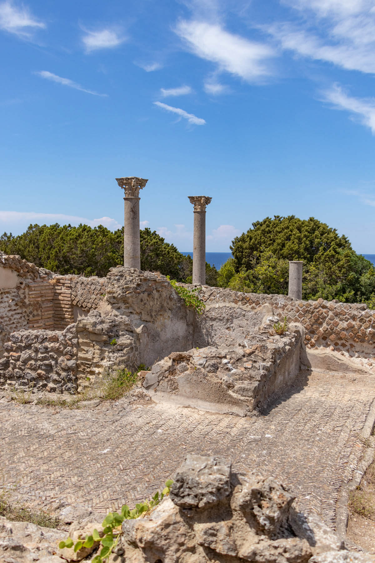 The architecture of Mediterranean islands is captured through the lens of Corinna Del Bianco