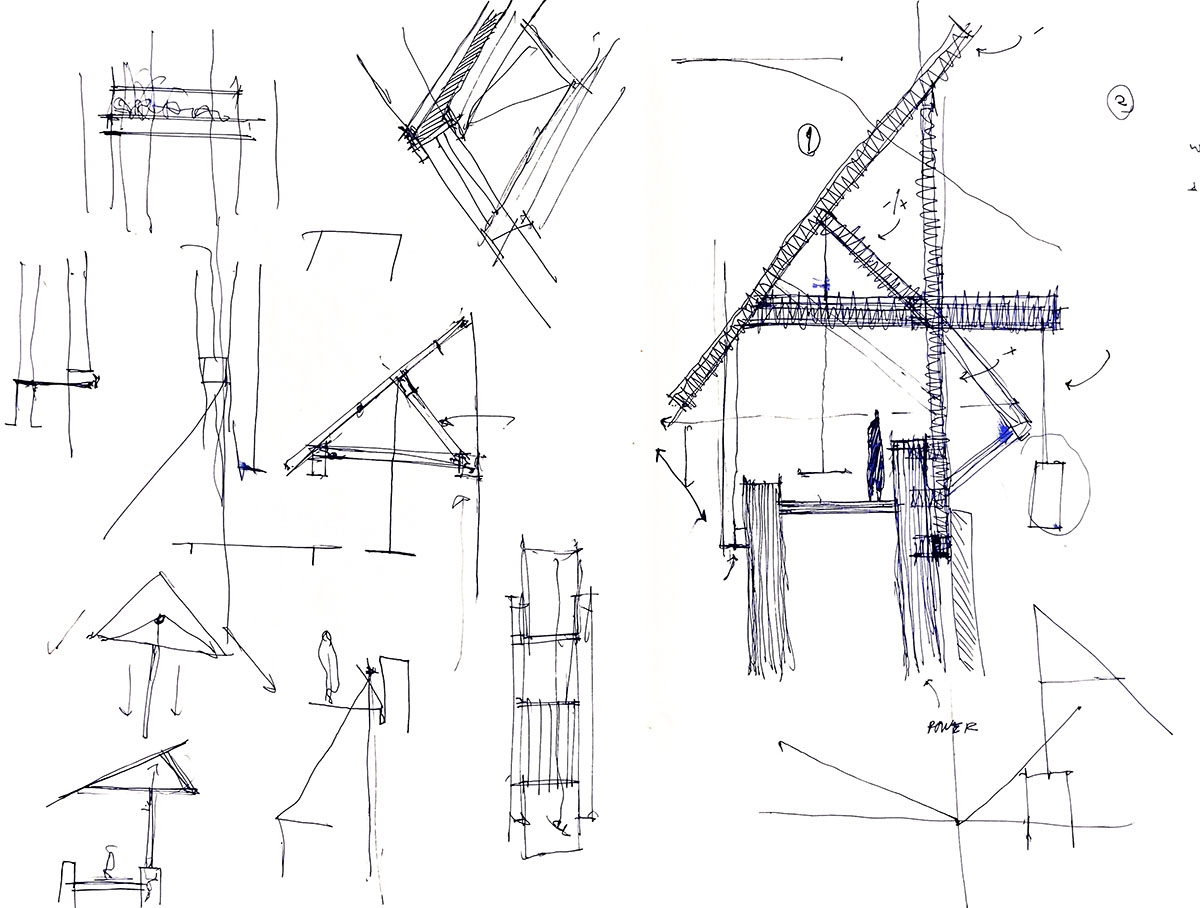 Espina Pavilion embraces structural and visual balance with minimal footprint on Mexican hills 