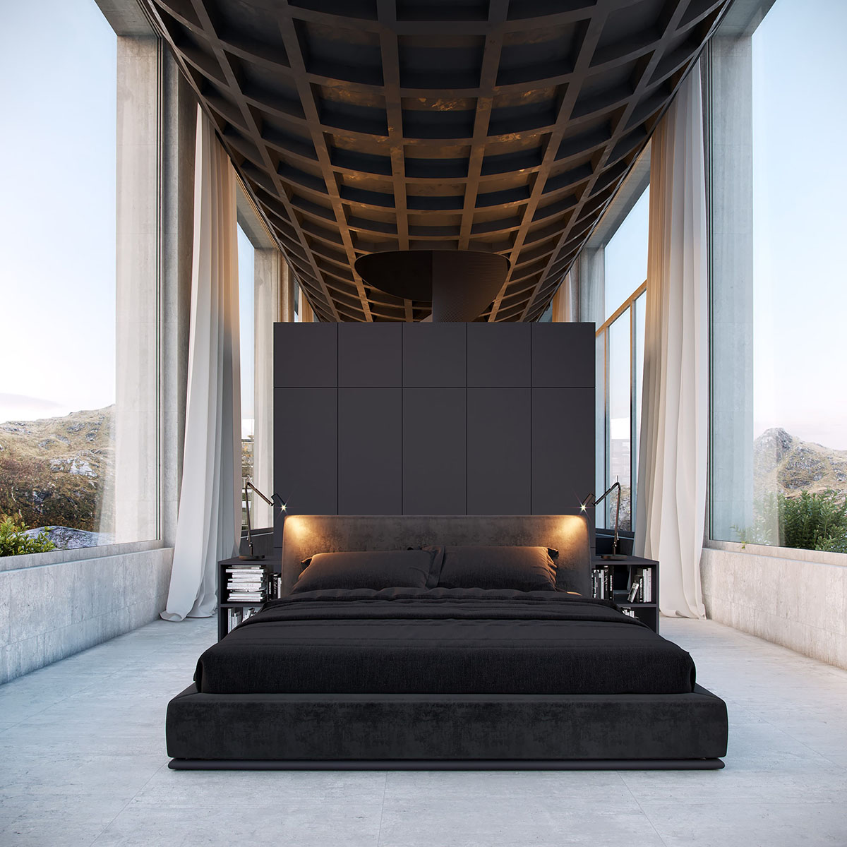 Vladimir Konovalov's Norwegian house features 21-meter infinity pool on the roof