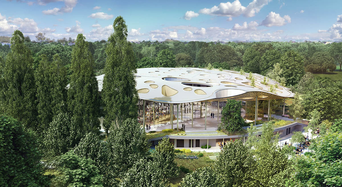 Construction set to start on Sou Fujimoto's porous Hungarian music venue in Budapest