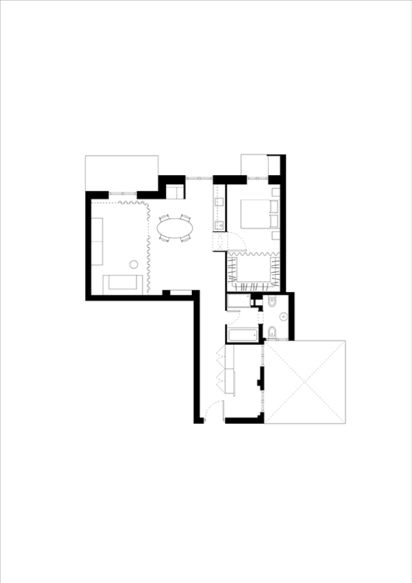 La Macchina Studio revives old apartment with theatrical and colorful interiors in Rome